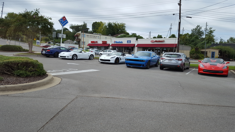 That green El Camino in the background tho.